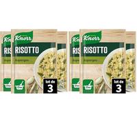 Knorr Risotto aux Asperges - plat cuisiné en 12min - simple et rapide - riz 100% italien - lot de 6