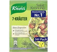 Knorr Salatkrönung 7 Kräuter vinaigrette claire 5x 8g 5er