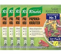 Knorr Salatkrönung Paprika Kräuter Dressing clair 5x 9g 5er 5er Pack
