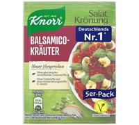 Knorr Salatkrönung Vinaigrette au vinaigre balsamique aux herbes 5x 11g 5pcs