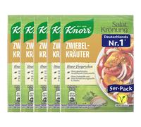 Knorr Salatkrönung Zwiebel Kräuter fine vinaigrette 5x 8g 5er Pack