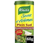 KNORR - SECRET D'AROME PLEIN SUD OFFRE SPÉCIALE 60G - LOT DE 5