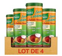 Knorr Secret d'Arômes Épices Douces – Lot de 4 x 60 g