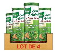 Knorr Secret d'Arômes Fines Herbes 60g - Lot de 4