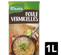 KNORR - Secrets De Grand Mère Soupe Poule Vermicelle 1L - Lot De 4