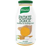 KNORR - Soupe Bouteille Patate Douce Carottes Fromage Frais 450Ml - le Lot De 4