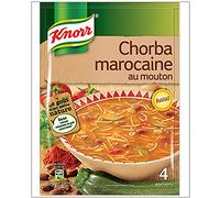Knorr Soupe Chorba Marocaine au Mouton-Halal pour 4 Personnes 100 g - Lot de 6