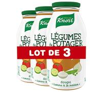 Knorr Soupe Comme à la Maison Légumes du Potager 45 cl - Lot de 3