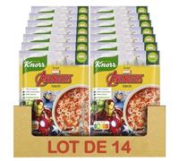 Knorr Soupe Déshydratée Avengers, Gamme Marvel, 2 Portions par Soupe, Légumes savoureux, Format Pratique et Recyclable - Lot de 14