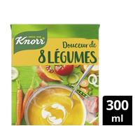 KNORR - Soupe Douceur 8 Légumes 300Ml - Lot De 4