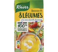 Knorr Soupe Douceur de 8 à la crème fraiche française Légumes 1L