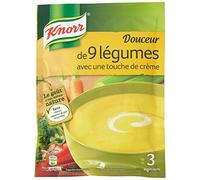 Knorr Soupe Douceur De 9 Légumes Touche De Crème 84g Pour 3 Personnes