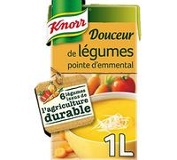 Knorr Soupe Douceur de Légumes Pointe d'Emmental 1 L