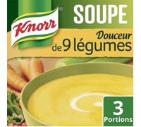KNORR - Soupe Douceur Légumes 84G - Lot De 4