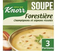 KNORR - Soupe Forestière 85G - Lot De 4