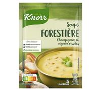 Knorr Soupe forestière, champignons & oignons rissolés - Le sachet de 85g