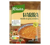 Knorr Soupe Harira Halal pour 4 Personnes 115 g (Lot de 10)