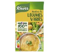 Knorr Soupe Liquide Mouliné Légumes Variés 1L - Délicieuse Soupe Prête à Savourer - Idéale pour un Repas Réconfortant - Ingrédients Naturels - - Le Lot De 4