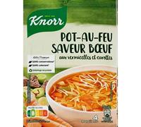 Knorr Soupe Déshydratée PotauFeu aux Vermicelles et Carottes 55g (lot de 7)