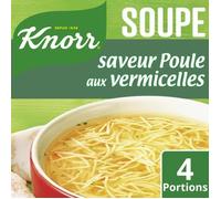 KNORR - Soupe Poule Aux Vermicelles 63G - Lot De 4