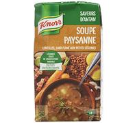 Soupe lentille lard fumé KNORR la brique de 1 l
