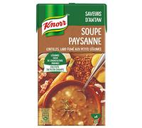 Soupe lentille lard fumé KNORR la brique de 1 l