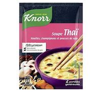 KNORR - Soupe Thaï 69G - Lot De 4 - livraison offerte