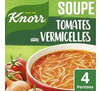 Knorr Soupe Tomates Aux Vermicelles 67g Pour 4 Personnes