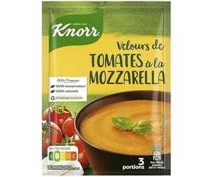 KNORR Soupe velours instantanée à la tomate et mozzarella 96 g