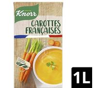 KNORR - Soupe Velouté Carottes Françaises 1L - le Lot De 4