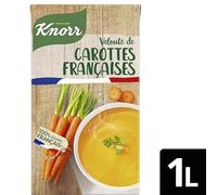 KNORR - Soupe Velouté Carottes Françaises 1L - Lot De 4 - Vendu Par Lot