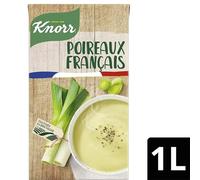 KNORR - Soupe Velouté De Poireaux Français 1L - le Lot De 4