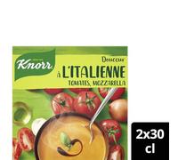 KNORR - Soupe Velouté Douceur Italienne | Savoureux mélange de saveurs | À déguster chaud | le lot de briques de 30g | LOT DE 3