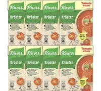 Knorr Tomato al Gusto Base d'herbes pour pâtes et pizza 370g paquet de 8