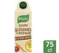 KNORR - Velouté 8 Légumes Du Potager Tetra Pack 750Ml - Lot De 4