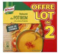 Knorr Veloute de potiron - Le lot de 2 briques de 50cl
