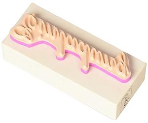 Knorrprandell 1800060 - Tampon - Invitation, 6,5 x 2 cm