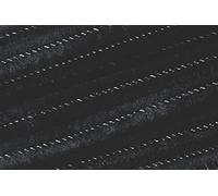 Knorrprandell 8476616 Souple au Peluche, 50 cm x 8 mm de diamètre, Noir