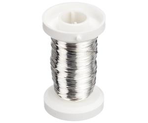 KnorrPrandell Gütermann 6468713 - Fil Enroulé, 0,4 mm, Couleur : Argent