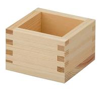 KnoRRs Boîte à saké en bois Masu Hinoki japonaise fabriquée au Japon (180,4 ml (1go))