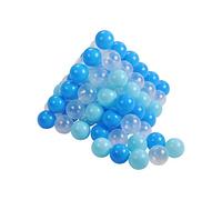 Knorrtoys 56771 Balles Set Ø 6 cm - 100 Balls/Soft Blue/White Balle