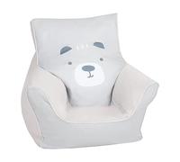 Knorrtoys 68280 Pouf pour Enfant Motif Ours Paul Gris Clair