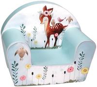Knorrtoys 68352 Fawn Fauteuil pour Enfant, pour se détendre, Stable, Coton, Turquoise