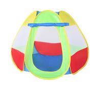 knorrtoys Tente de jeu Funky - piscine à balles, parois latérales en gaze, hydrofuge, 100x100x90
