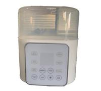 Knoruley Chauffe-Biberon Multifonction pour, Accessoire de Nourriture Chauffe-Lait Stérilisateur avec Contrôle de la Température, Prise Européenne.