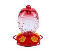 Knoruley Distributeurs D'Hummingbird pour L'Extérieur, Suspendus, en Verre Soufflé à la Main, Contenance 15 Oz, Scellés et Étanches avec Distributeur.
