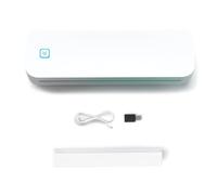 Knoruley Imprimante Thermique Portable A4 sans Encre pour Bureau, Photo, PDF, Document, Mémo, Pochoir, Impression Blanche