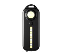 Knoruley Lampe-Torche Extérieure avec Clip de Sécurité, Lampe de Poche Rechargeable, Lumière de Sécurité, Lampe de Poche Multifonction Extérieure.