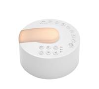 Knoruley Machine à Bruit Blanc Compacte avec Port USB Type-C et Minuteur, Parfaite pour les Voyages et le Bureau