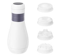 Knoruley Rouleau de Massage Vibrant Anti-Cellulite, Soulagement Musculaire pour les Épaules, le Cou, Appareil Amincissant Portatif, Portable